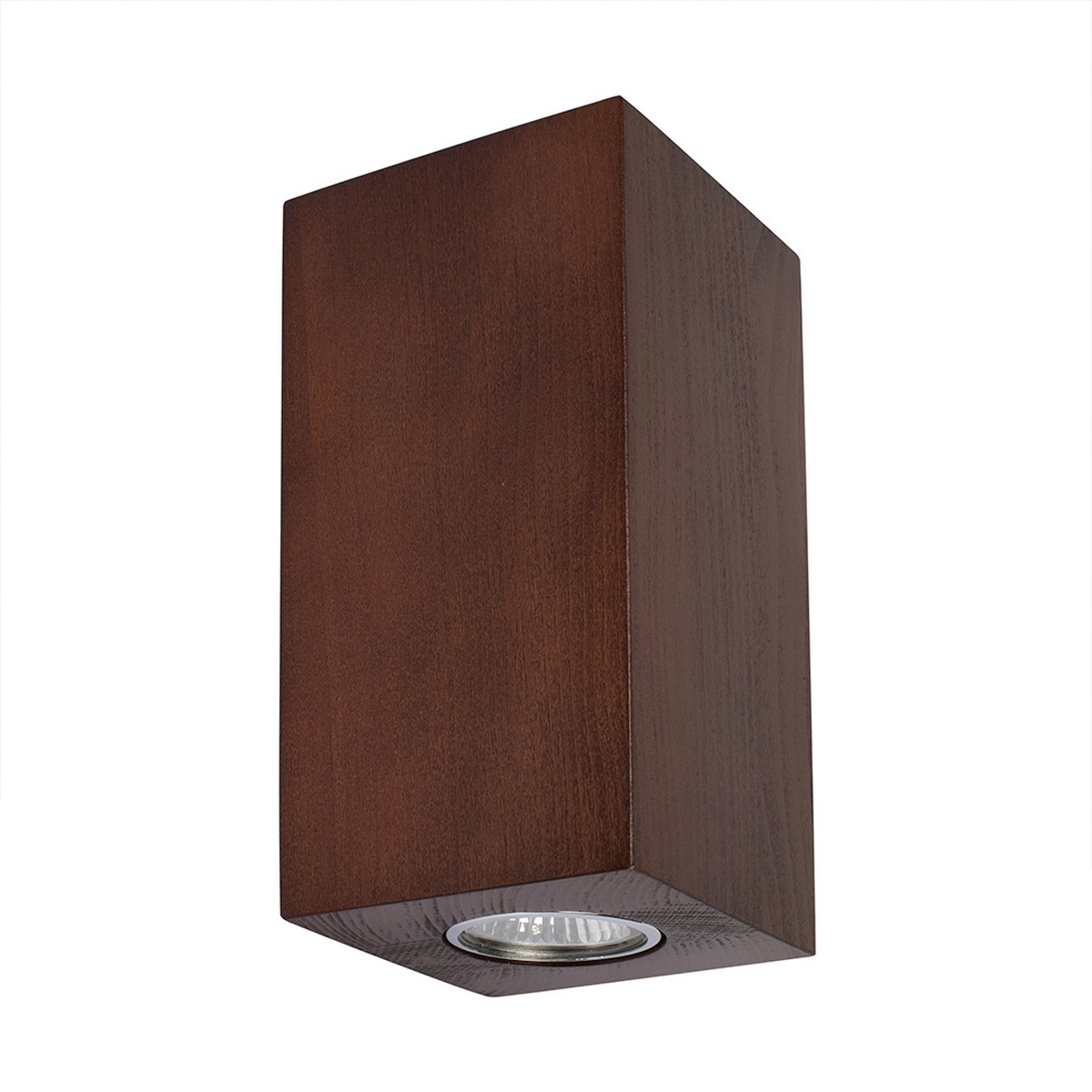 foto del prodotto epikasa lampada a parete gila, legno, marrone, 10x10x20 cm