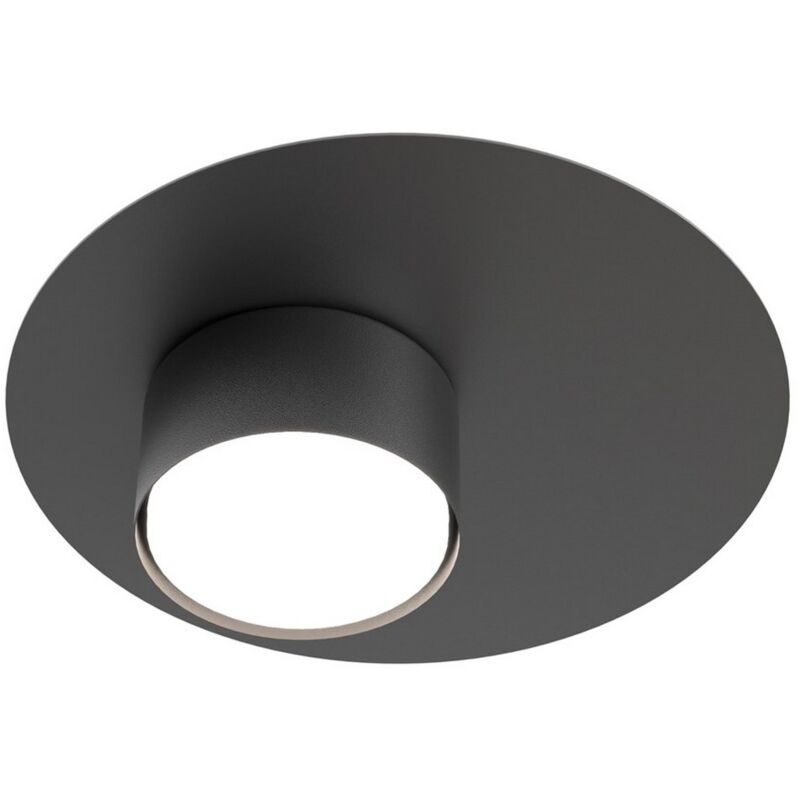 foto del prodotto epikasa lampada a soffitto bolx, metallo, nero, 20x7x20 cm