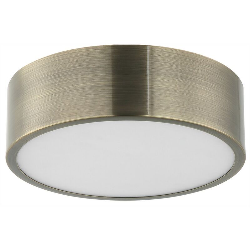foto del prodotto epikasa lampada a soffitto dante, metallo, vetro, argento, 8x26x26 cm