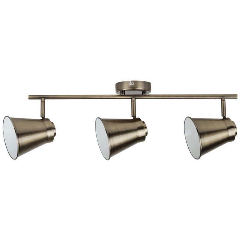 foto del prodotto epikasa lampada a soffitto elbin, metallo, argento, 12x64,5x20 cm