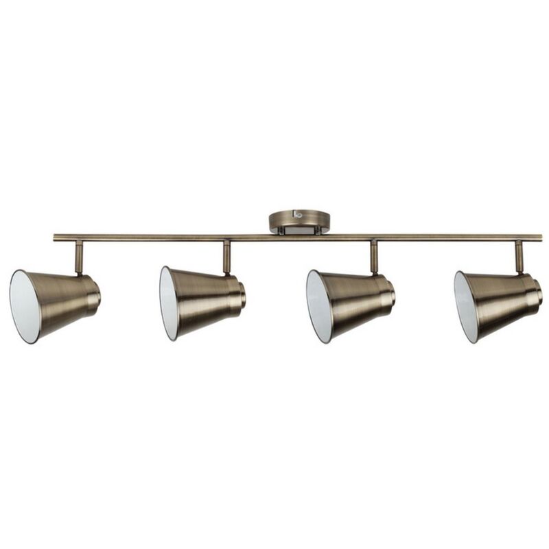 foto del prodotto epikasa lampada a soffitto elbin, metallo, argento, 12x87x20,5 cm