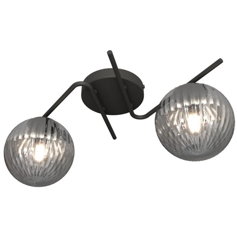 foto del prodotto epikasa lampada a soffitto vespa, metallo, plastica, nero, 19x30x48 cm