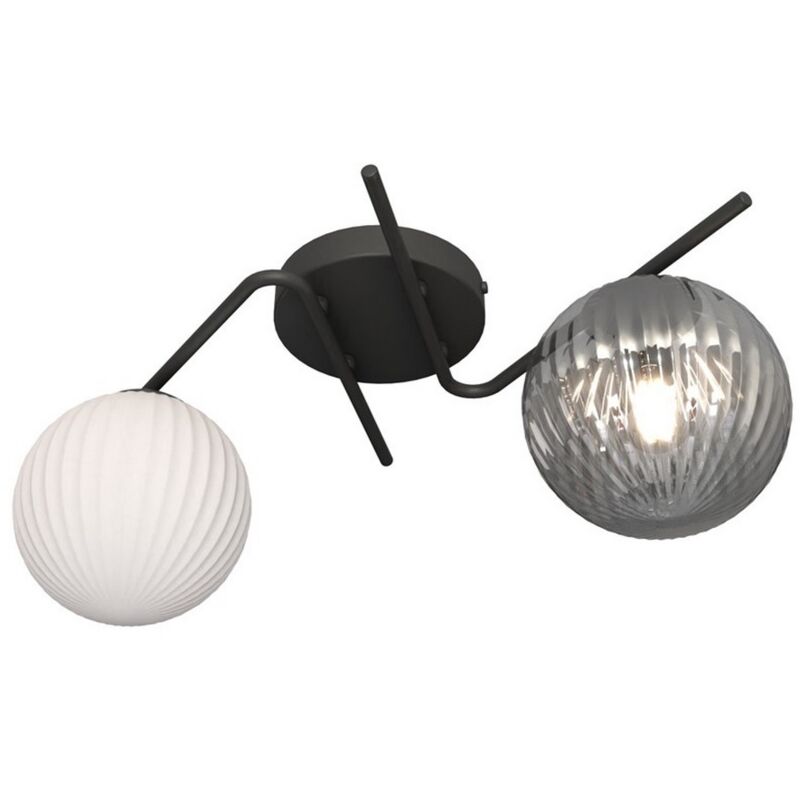 foto del prodotto epikasa lampada a soffitto vespa, metallo, plastica, nero, 19x30x48 cm