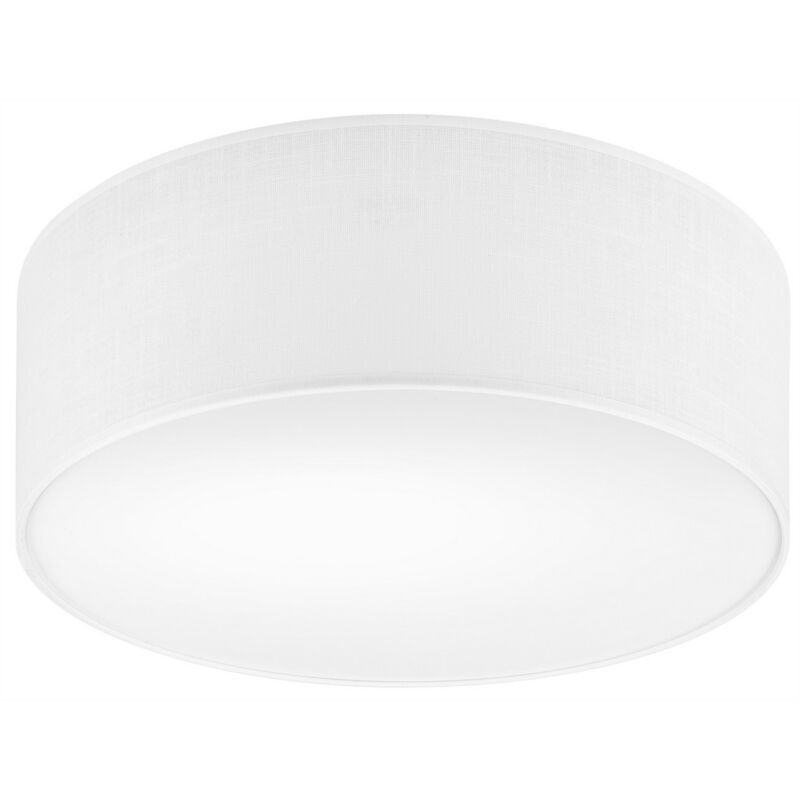 foto del prodotto epikasa lampada a soffitto vivian, pvc, plastica, bianco, 35x35x13 cm