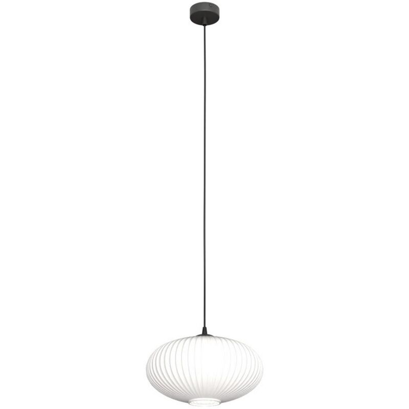 foto del prodotto epikasa lampada a sospensione coco, metallo, plastica, nero, 200x200x200 cm