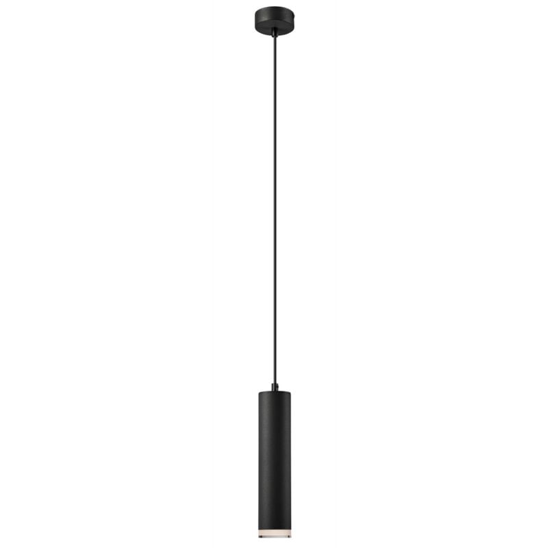 foto del prodotto epikasa lampada a sospensione franco, metallo, acrilico, nero, 100x8x8 cm