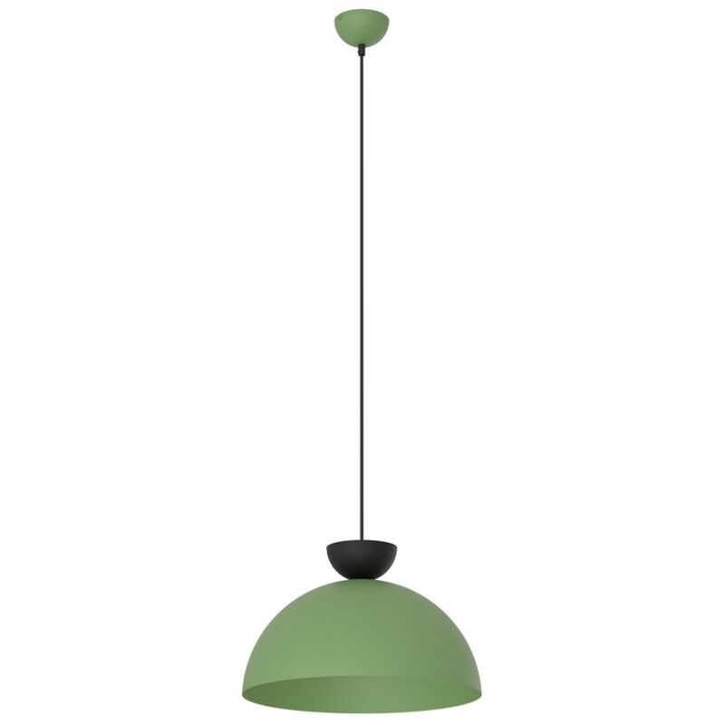 foto del prodotto epikasa lampada a sospensione lunaro, metallo, nero, verde, 40x140x40 cm