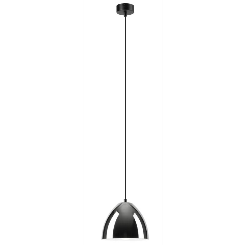 foto del prodotto epikasa lampada a sospensione mia, metallo, argento, 105x19x19 cm