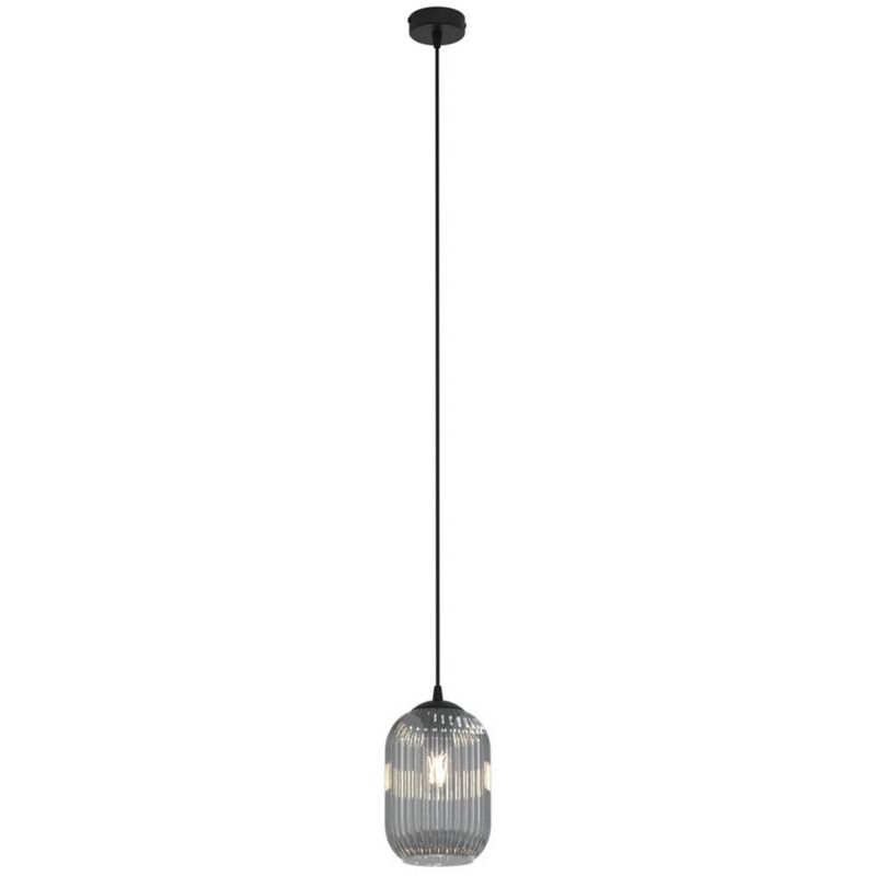 foto del prodotto epikasa lampada a sospensione verdi, metallo, plastica, nero, 14x14x140 cm
