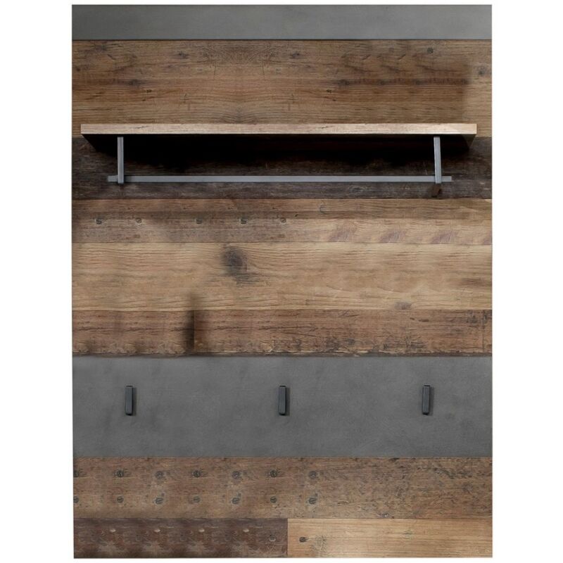 foto del prodotto epikasa mobile ingresso indy, legno, grigio, marrone, 80x106x29 cm