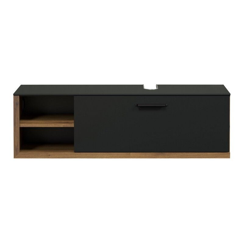 foto del prodotto epikasa mobile sotto lavabo synnax, truciolare melaminico, antracite, marrone, 120x36x45 cm