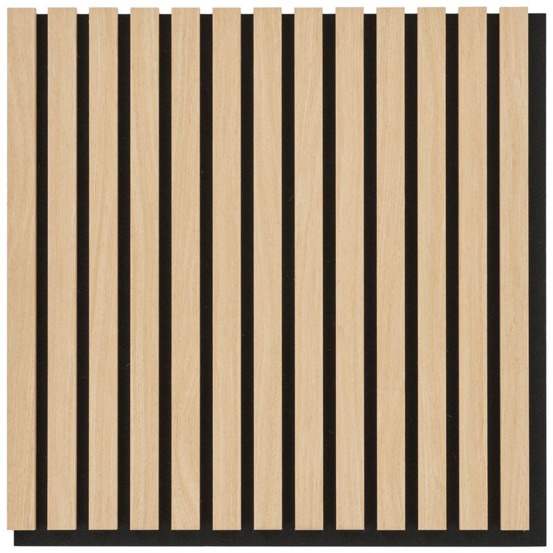 foto del prodotto epikasa pannello acustico moody, mdf, marrone, 52x2,2x52 cm