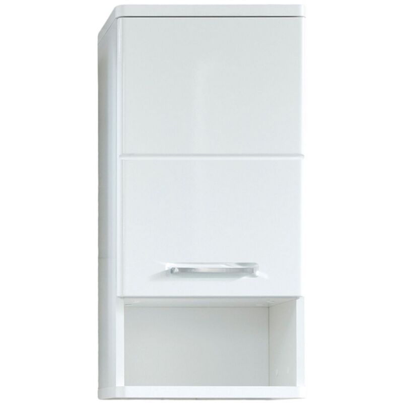 foto del prodotto epikasa pensile bagno monte, truciolare melaminico, bianco, 37x76x28 cm