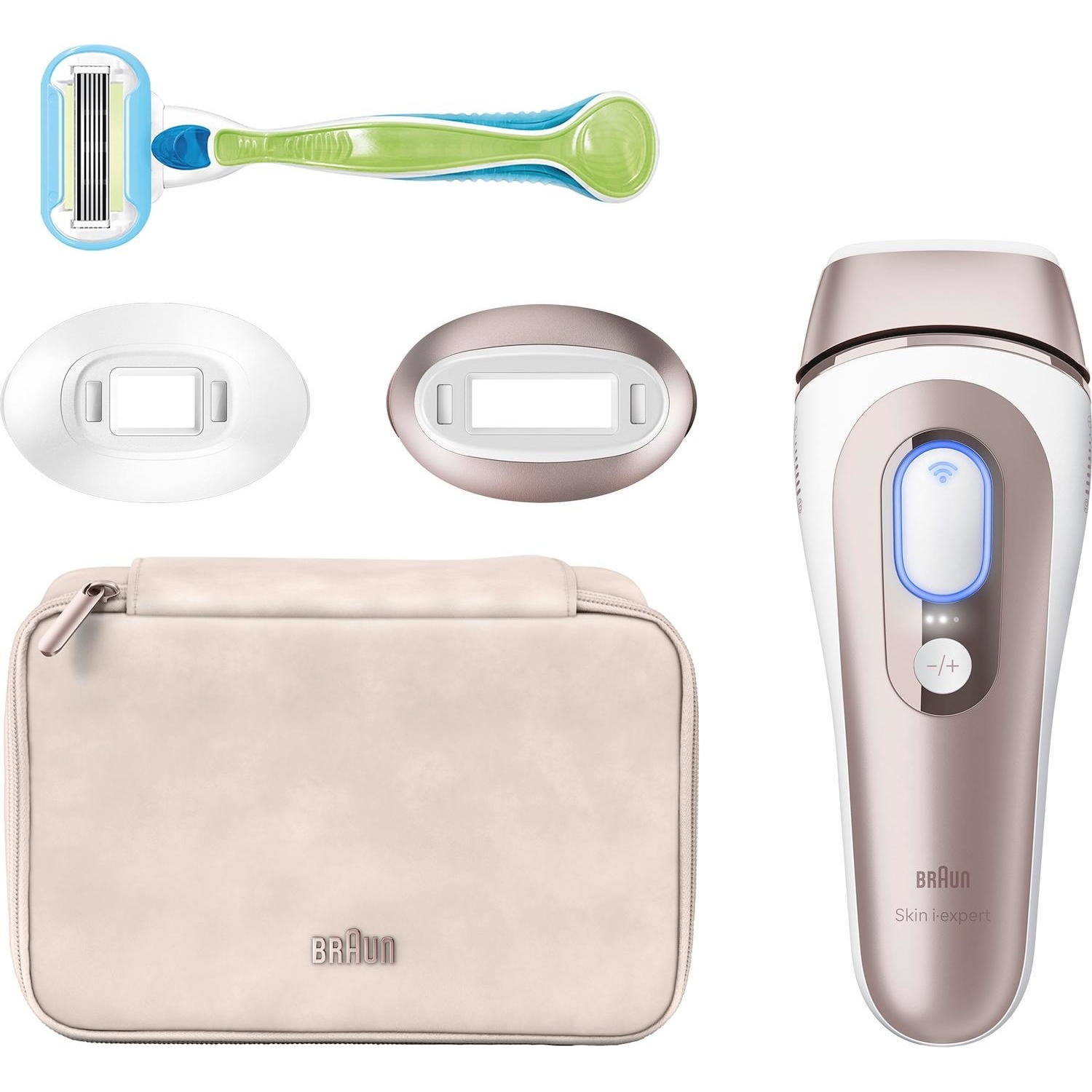 foto del prodotto epilatore luce pulsata braun skin i expert pl7 smart connect pl 7147