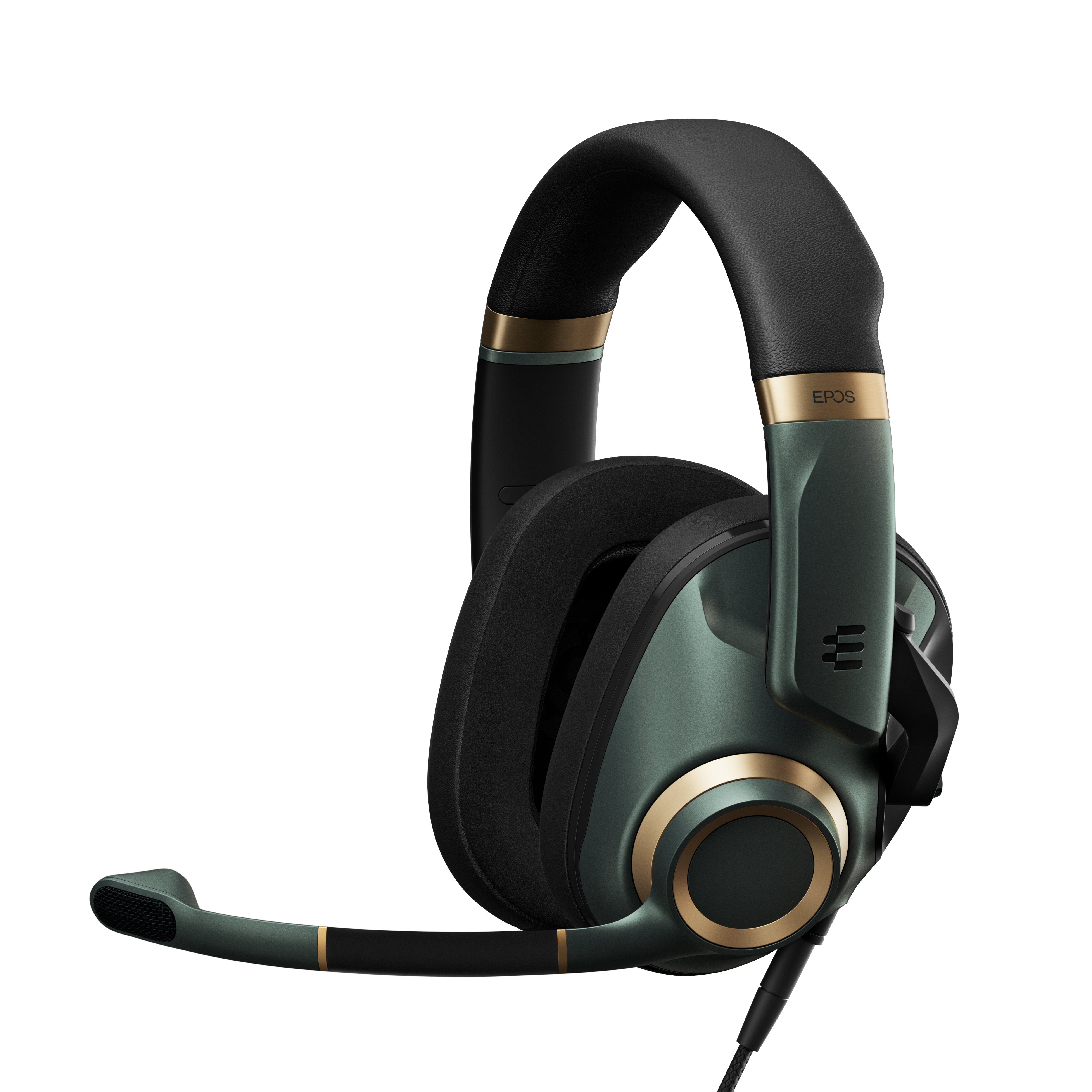 foto del prodotto epos h6pro closed auricolare cablato a padiglione gaming nero, oro, verde