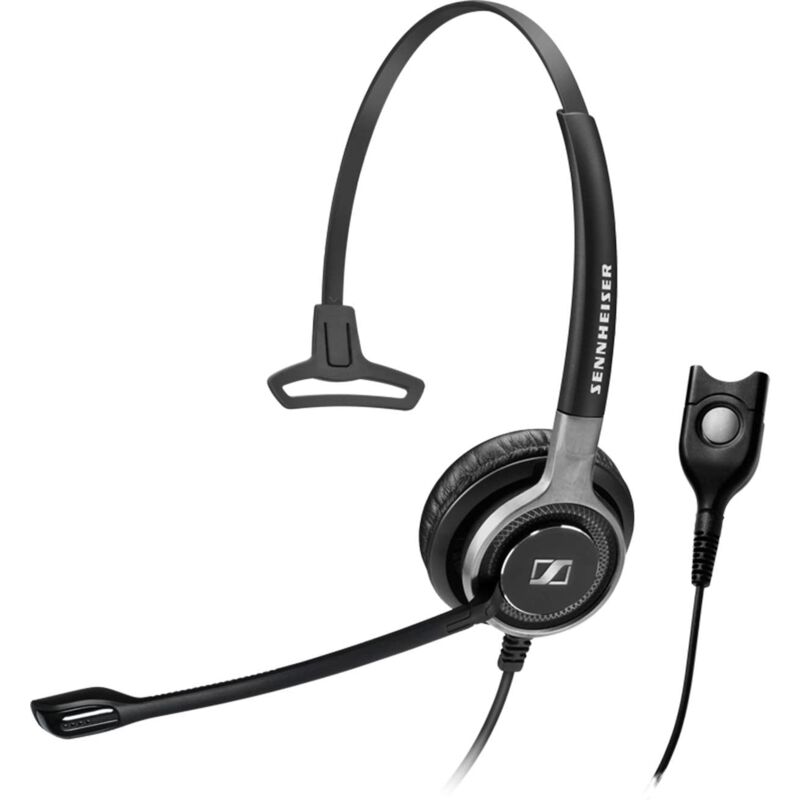 foto del prodotto epos i impact sc 638 century cuffie cuffie sovraurali con cable easy disconnect nero con argento sennheiser