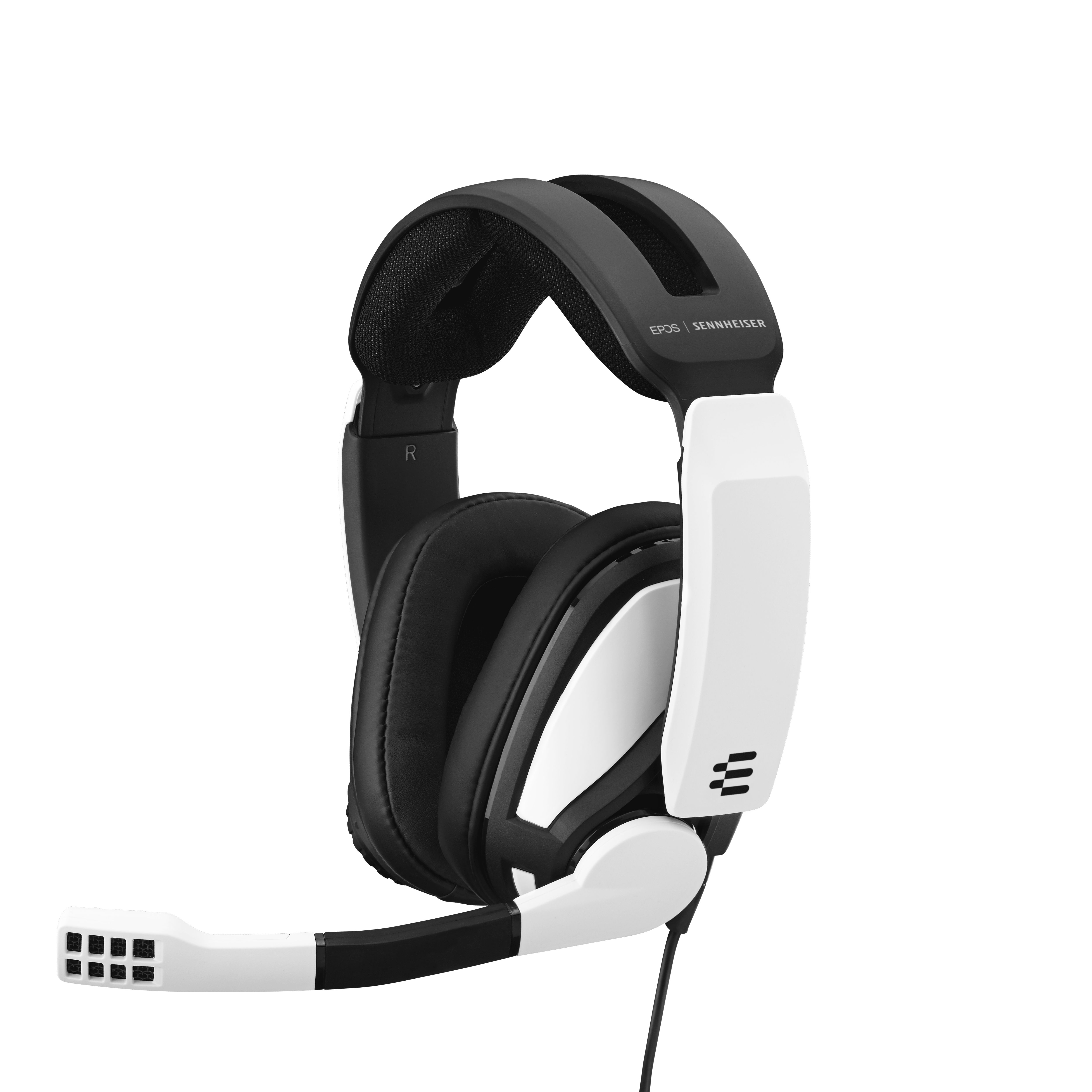 foto del prodotto epos sennheiser gsp 301 auricolare cablato a padiglione gaming nero, bianco - 1000240