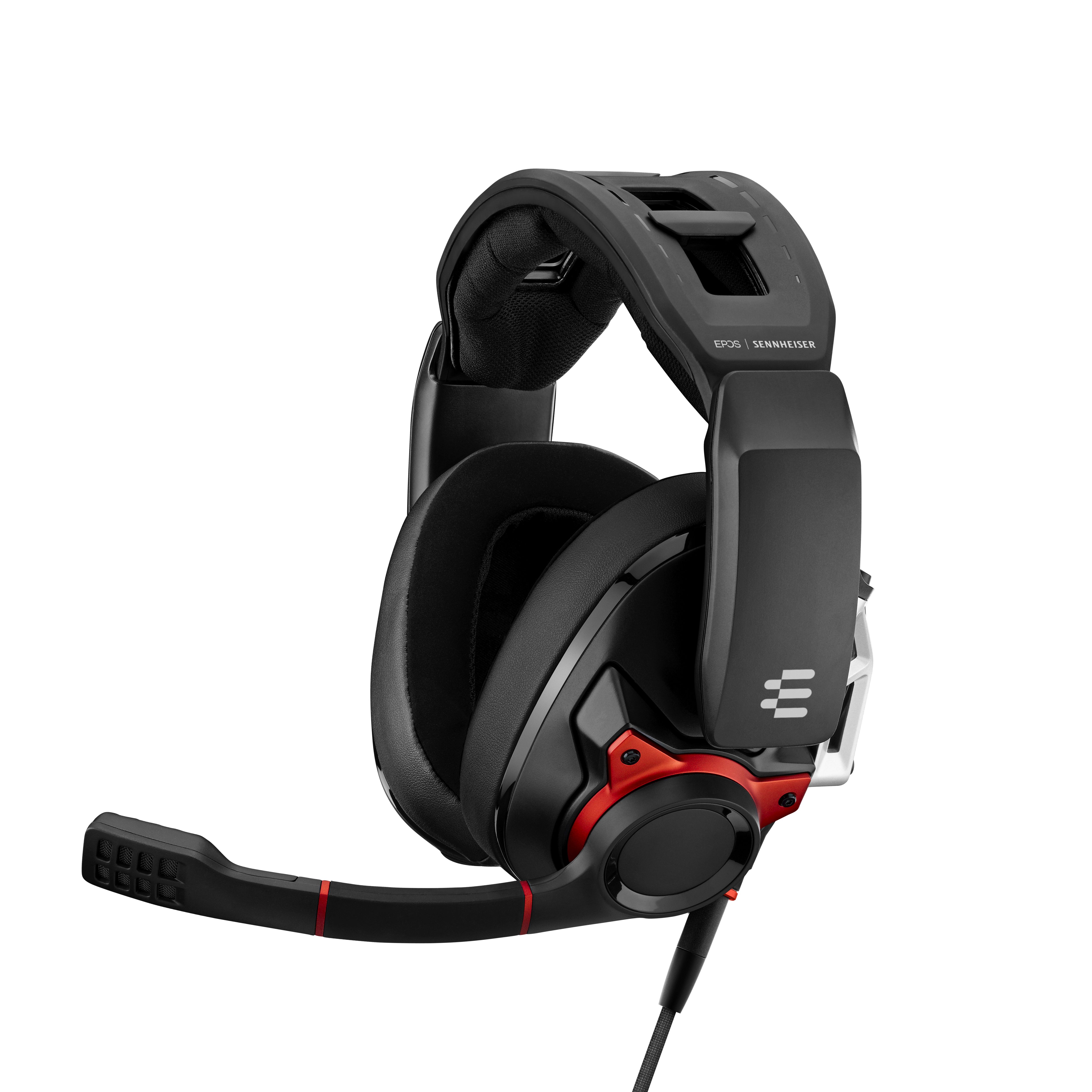 foto del prodotto epos sennheiser gsp 600 auricolare cablato a padiglione gaming nero, rosso 1000244