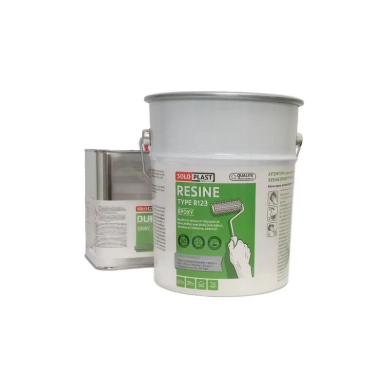 foto del prodotto epossidica tipo di resina r123 soloplast 5 kg