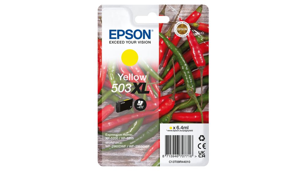 foto del prodotto epson 503xl cartuccia d inchiostro 1 pz originale resa elevata xl giallo