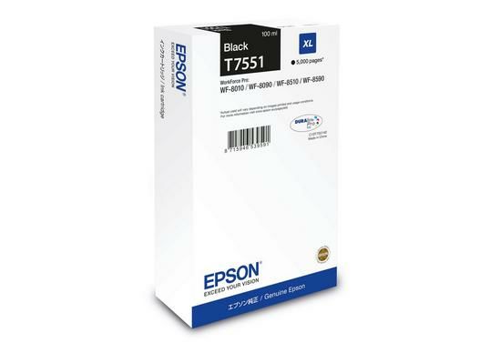 foto del prodotto epson c13t75514n cartuccia d inchiostro 1 pz originale resa elevata xl nero