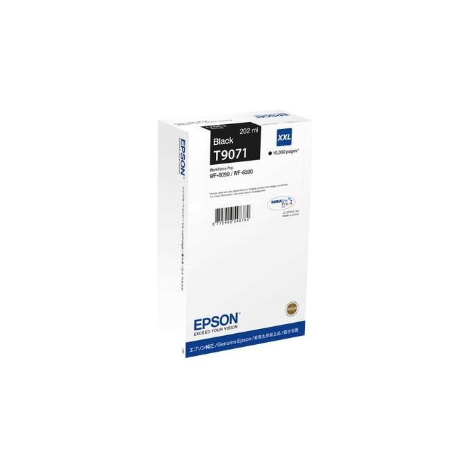 foto del prodotto epson c13t90714n tanica originale nero