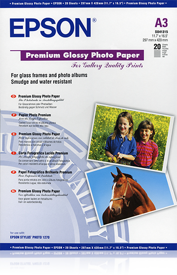 foto del prodotto epson carta fotografica lucida premium