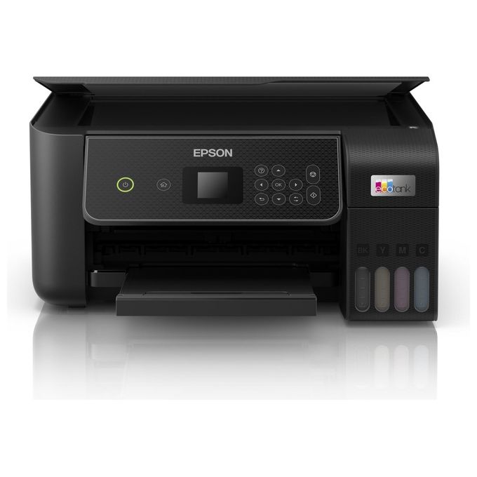 foto del prodotto epson ecotank et-2870 stampante multifunzione a4, serbatoi ricaricabili alta capacita', 4 flaconi inclusi pari a 3600pag b-n 6500pag colore, display lcd