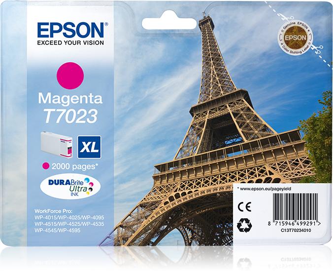 foto del prodotto epson eiffel tower tanica magenta