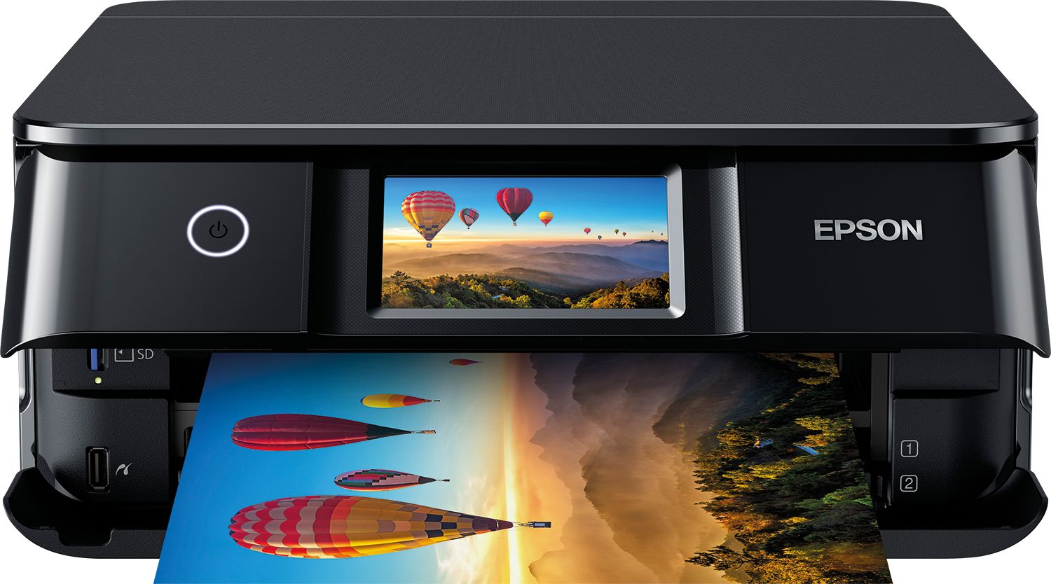 foto del prodotto epson expression photo xp 8700 stampante multifunzione fotografica a4, wi fi direct, display lcd 10,9 cm, stampa cd dvd, app smart panel, 3 mesi di inchiostro incluso con readyprint