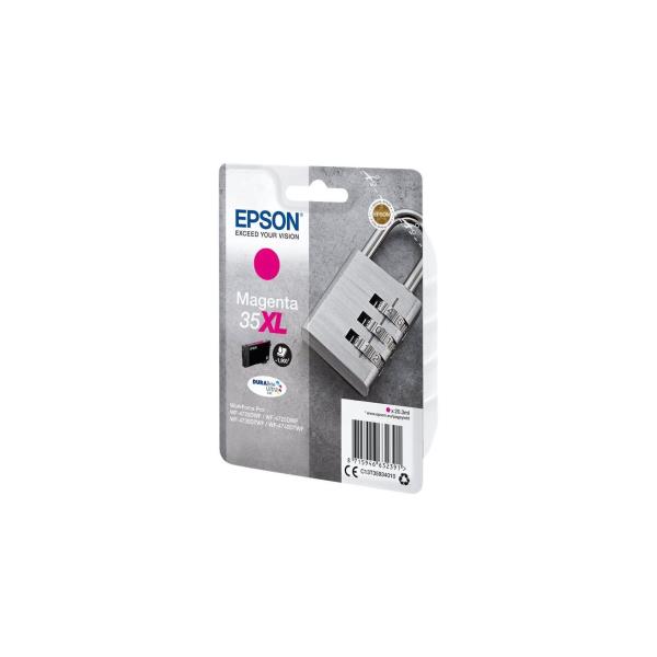 foto del prodotto epson padlock singlepack magenta 35xl durabrite ultra ink