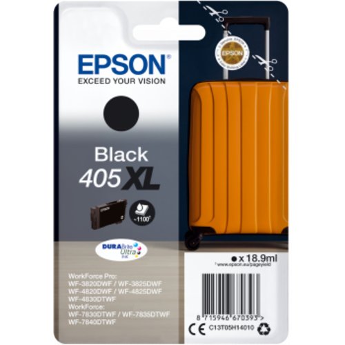 foto del prodotto epson singlepack black 405xl durabrite ultra ink