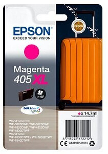 foto del prodotto epson singlepack magenta 405xl durabrite ultra ink