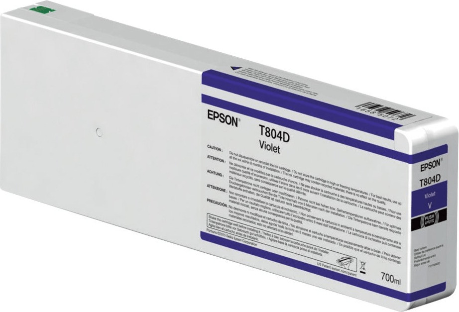 foto del prodotto epson singlepack violet t804d00 ultrachrome hdx 700ml