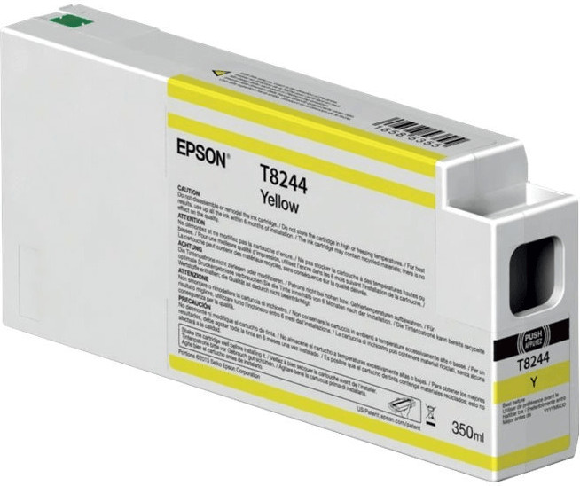 foto del prodotto epson singlepack yellow t824400 ultrachrome hdx hd 350ml