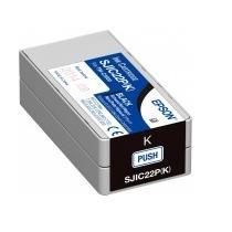 foto del prodotto epson sjic22p k ink cartridge for colorworks c3500 black 