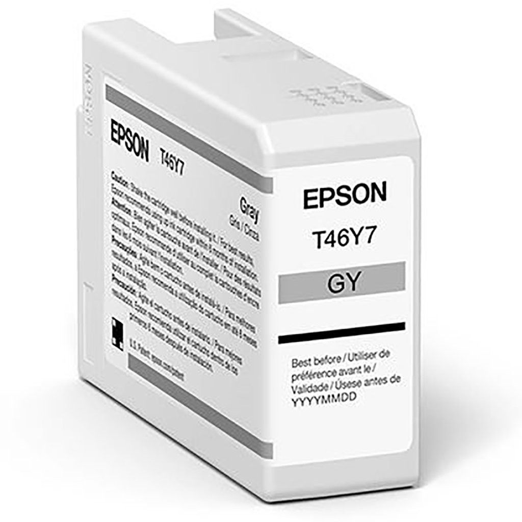 foto del prodotto epson t47a7 cartuccia d inchiostro 1 pz originale grigio