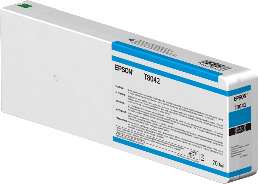 foto del prodotto epson t55k500 cartuccia d inchiostro 1 pz originale ciano chiaro