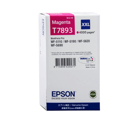 foto del prodotto epson tanica magenta