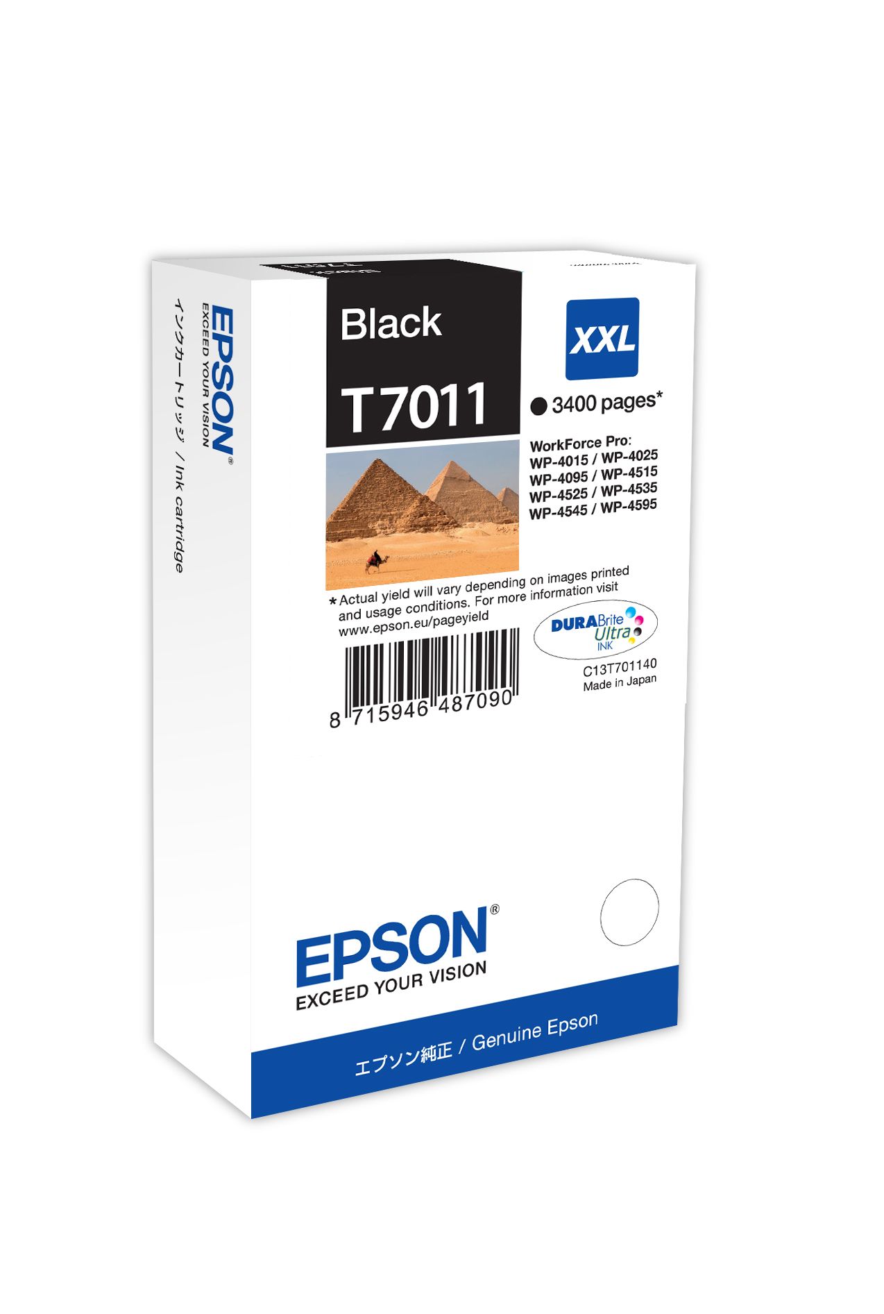 foto del prodotto epson tanica nero