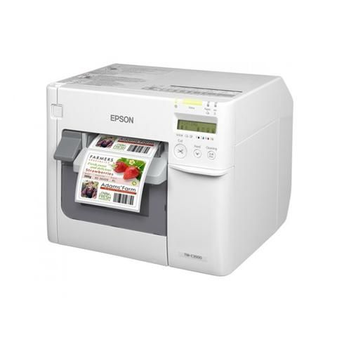 foto del prodotto epson tm-c3500 stampante per etichette cd ad inchiostro a colori 720 x 360 dpi 103 mm s cablato collegamento ethernet lan - c31cd54012cd