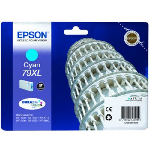 foto del prodotto epson tower of pisa tanica ciano