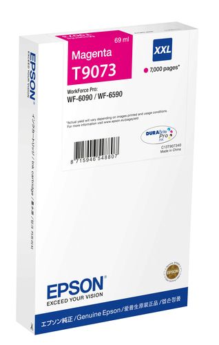 foto del prodotto epson wf 6xxx ink cartridge magenta xxl