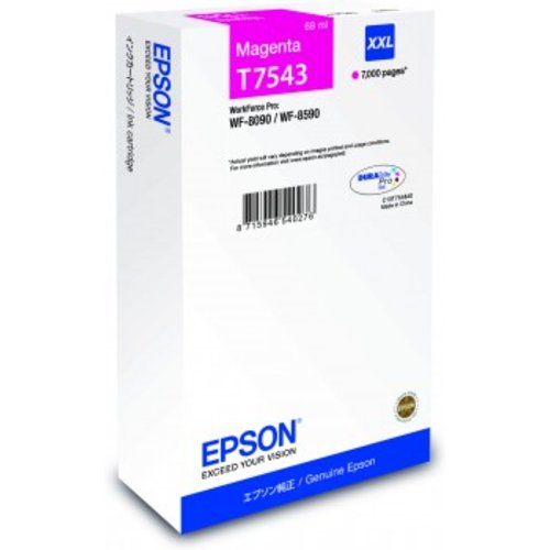 foto del prodotto epson wf 8090 wf 8590 ink cartridge xxl magenta