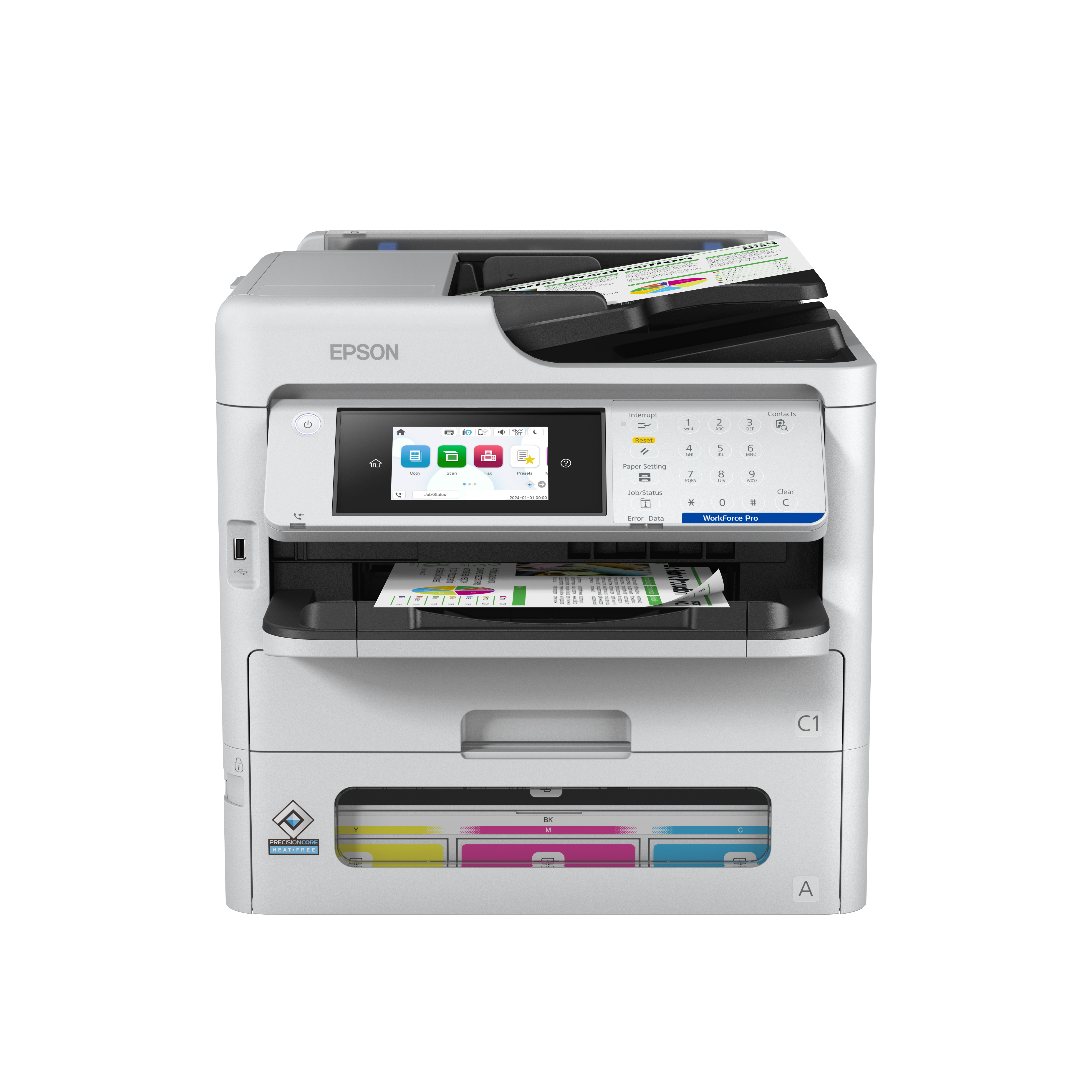 foto del prodotto epson workforce pro em c800rdwf ad inchiostro a4 4800 x 1200 dpi 35 ppm wi fi