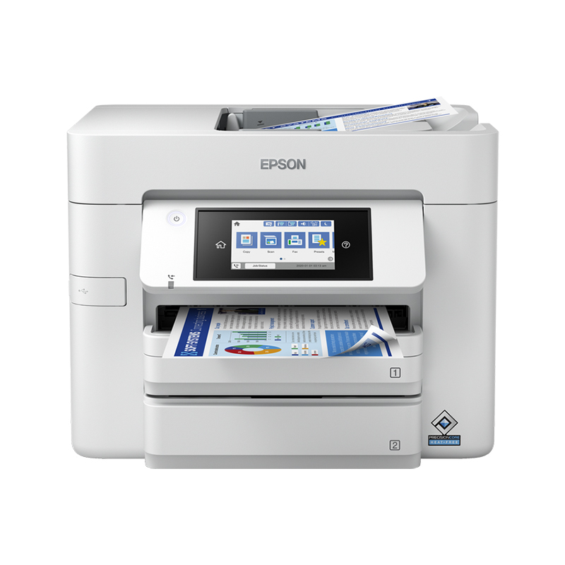 foto del prodotto epson workforce pro wf c4810dtwf stampante multifunzione inkjet color a4 lan wi fi fax fronte retro auto 36ppm