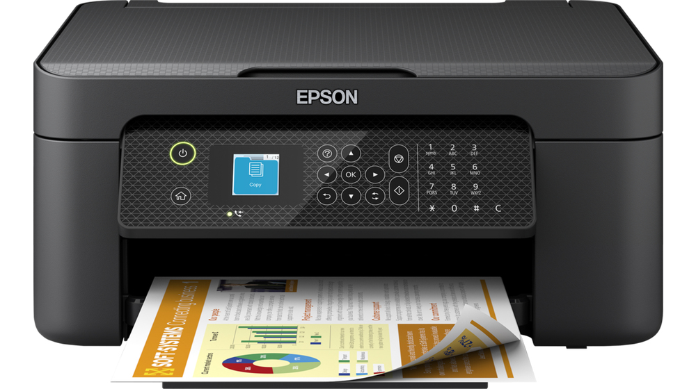 foto del prodotto epson workforce wf 2910dwf stampante multifunzione a4 getto d inchiostro stampa, scansione, copia display lcd 3.7cm, wifi direct, airprint, 3 mesi inchiostro incluso con readyprint