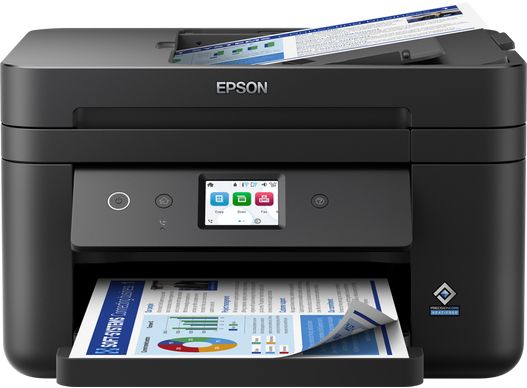 foto del prodotto epson workforce wf 2960dwf stampante multifunzione a4 getto d inchiostro stampa, scansione, copia , display lcd 6.1 cm, adf, wifi direct, airprint, 3 mesi di inchiostro incluso con readyprint