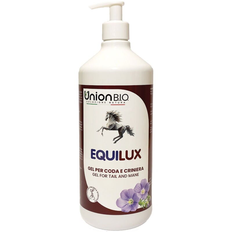 foto del prodotto equilux gel rinforzante e ristrutturante per coda e criniera 1 l
