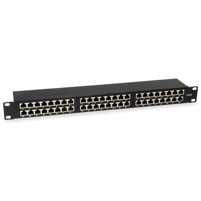foto del prodotto equip cat.6 patch panel 48 port 19 inch 1